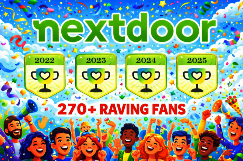 Trusted by 270+ neighbors on Nextdoor in Kansas City. Discover why homeowners choose our reliable, detail-oriented house cleaning services.